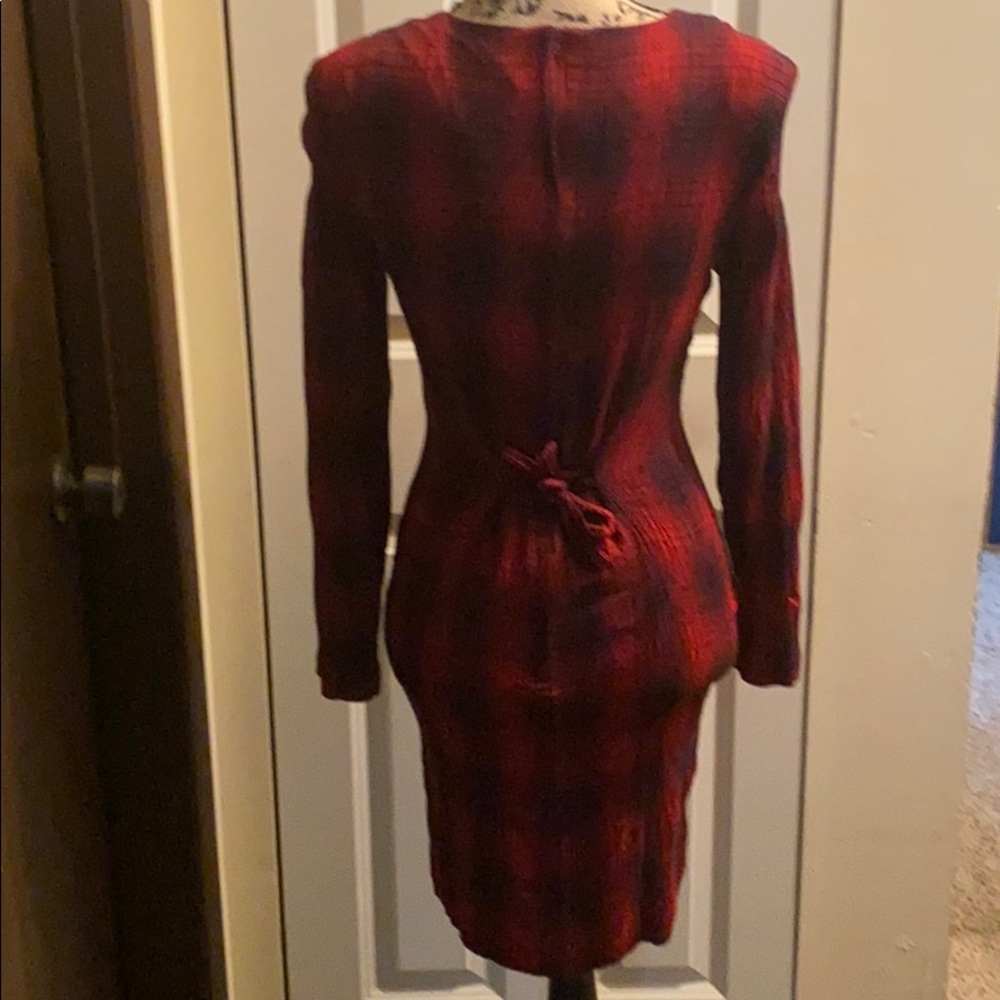 Vintage red dress - Picture 2 of 8